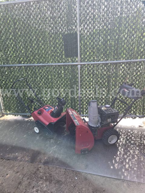 2 Snowblowers