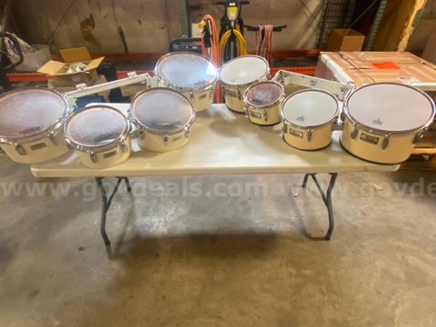 Yamaha and Pearl Drums (2 sets)