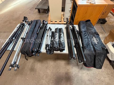 Assortment of Tripods (Lot of 8)