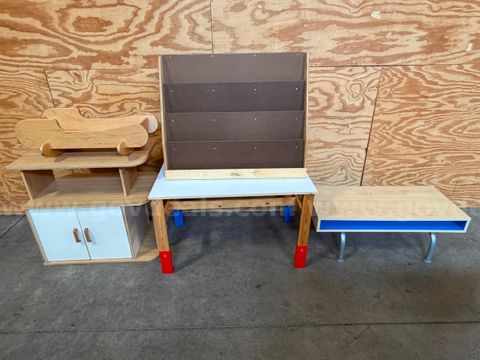 Wooden School/Daycare Furniture and Toy
