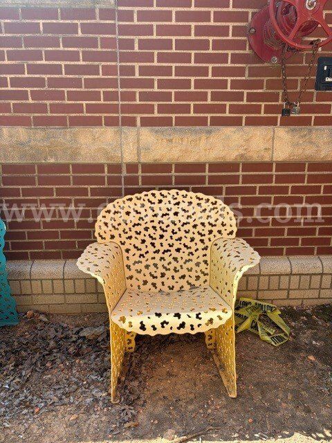 Yellow Large Lounge Chair