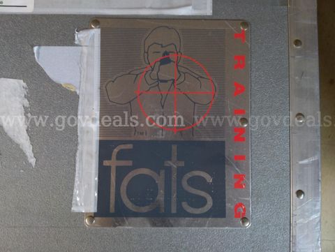4 transport boxes with the Fats shooting simulator