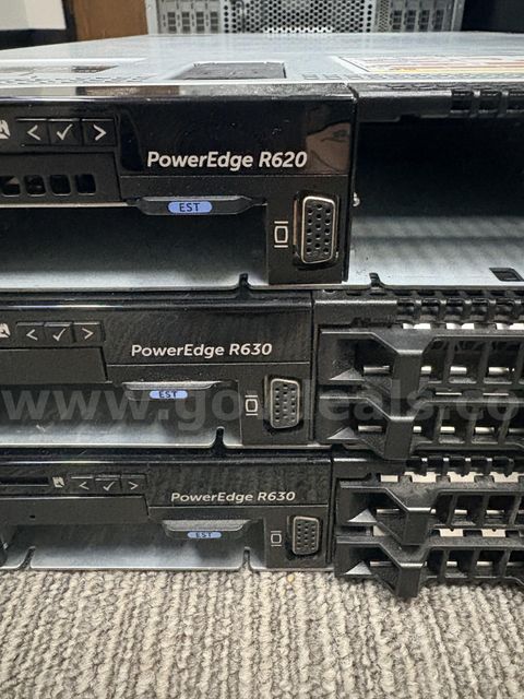 Lot of 3- Dell PowerEdge Servers