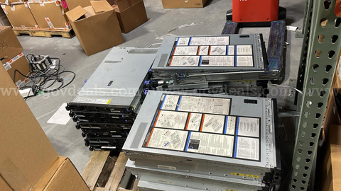 26 varies servers, storage server, IBM LCD Console Drawer