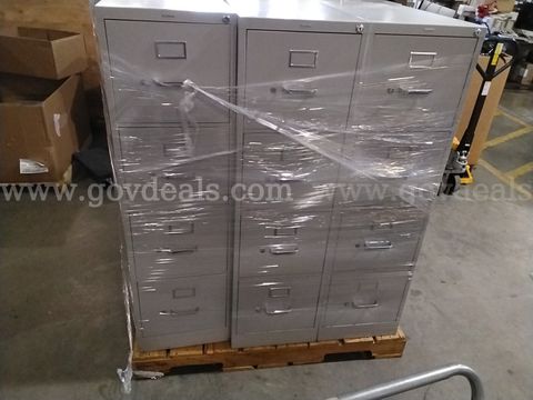 Pallet of Filing Cabinets