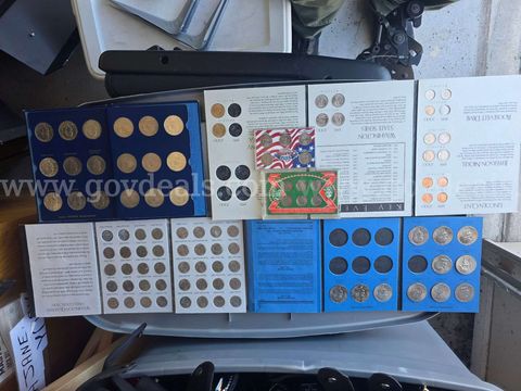 Variety of coin sets