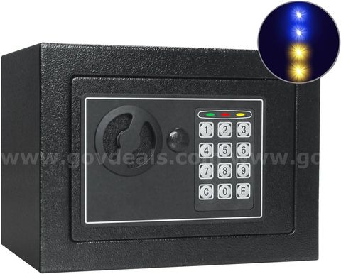 SHIPPING AVAILABLE Steel Digital Safe Box with Sensor Light for Home & Office Security (B1-01)