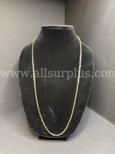 French Necklace/Chain (Marked: 14k) 1