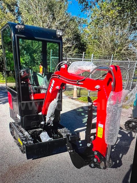 Miva Va13c Mini-Excavator Crawler Enclosed Cab New