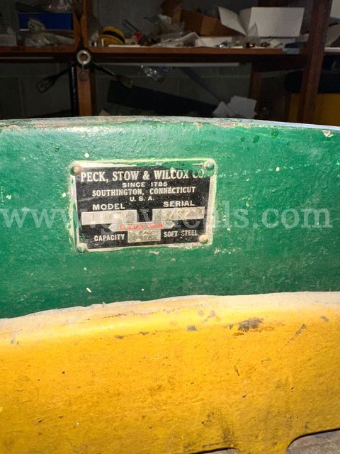 Peck, Stow & Wilcox Metal Shear - AS IS CONDITION