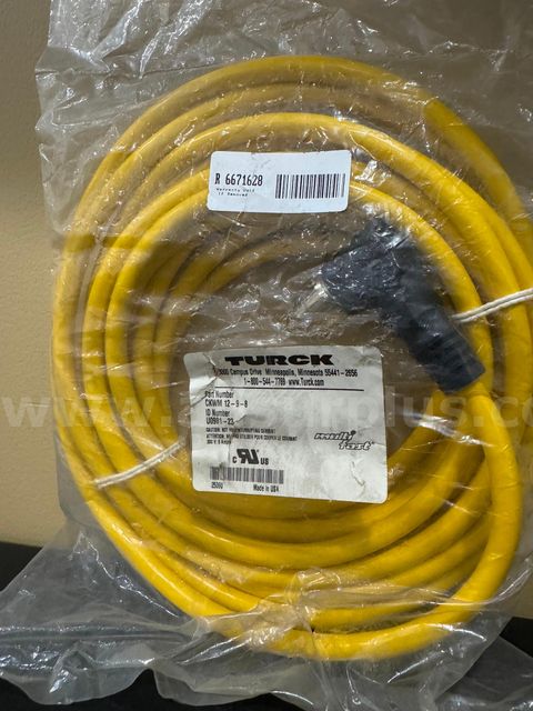 New* Turck Ckwm 12-9-8 Sensor Cable Multi-Fast Single-Ended Actuator And Sensor Cordset