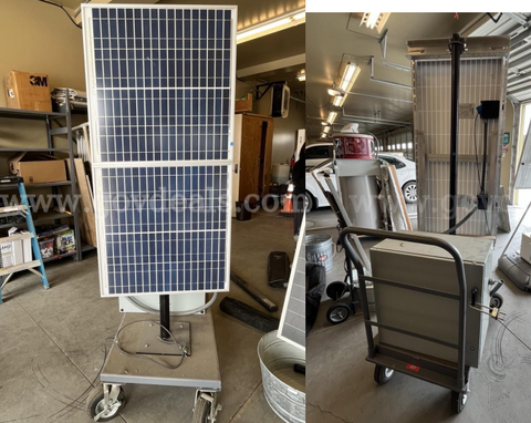 Power Inverter with Solar Display