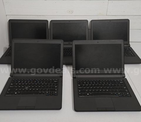 Lot of 5 Dell Latitude 3350 Laptops