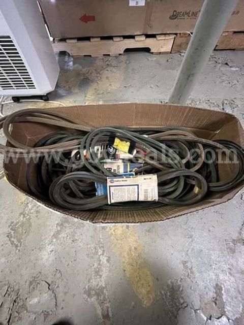 Assortment of Drive Belts - Various Sizes (1 Box)