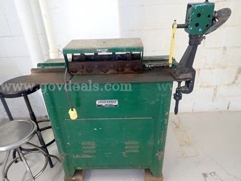 Lock Former / Flanger - 22 Gauge Sheet Metal Machine