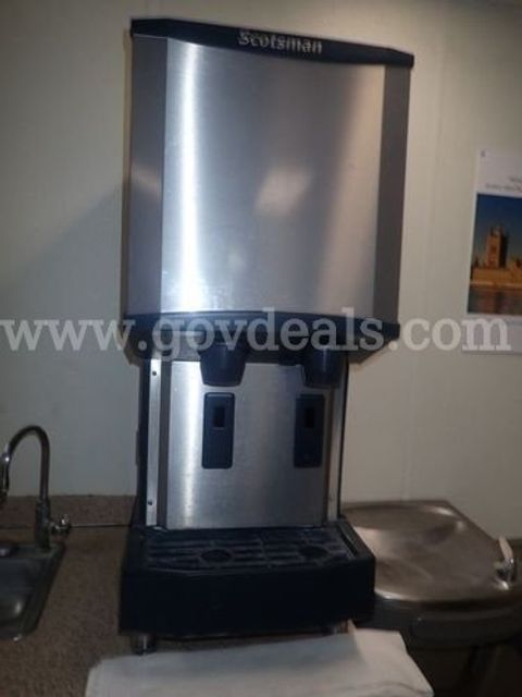 Scotsman HID312A-1A Ice Machine w/ Water Dispenser - 115V