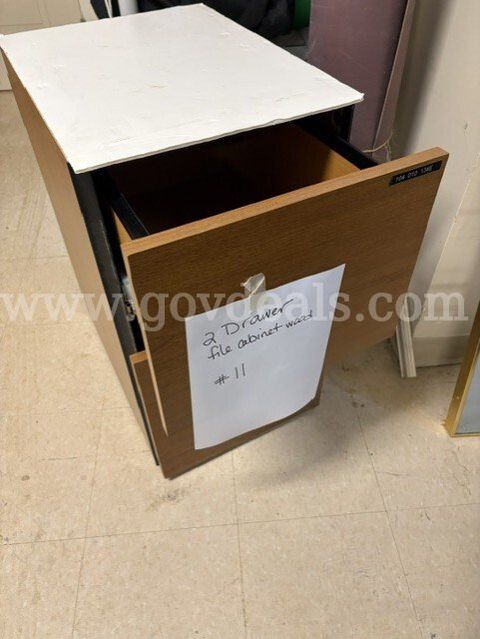 2-drawer wooden file