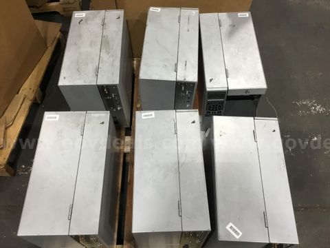 6 Zebra ZT510 Label Printer POWER TESTED/ FOR PARTS