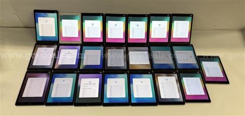 Lot of (22) Apple iPads – 6th, 7th, 8th & 9th Gen – MDM/iCloud Locked – Mixed Grades – For Parts