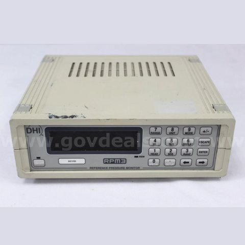 DHI RPM3 A0100 Multi-Range Reference Pressure Monitor Calibration System Lab