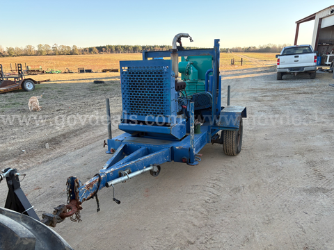 CompleteDewatering pumps 6in trash pump