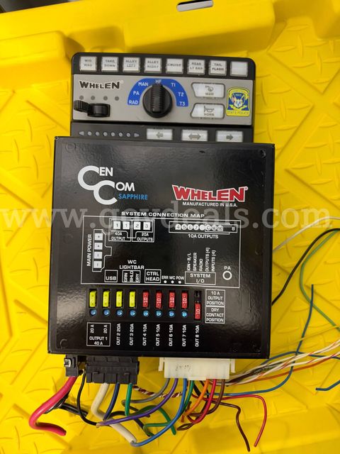 Whelen CenCom Sapphire Light & Siren Control Unit - We Will Ship