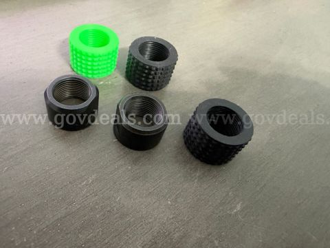 5 Pack Thread Protector 1/2 x 28 for 22LR .223 & 5.56 9mm Glock S&W etc