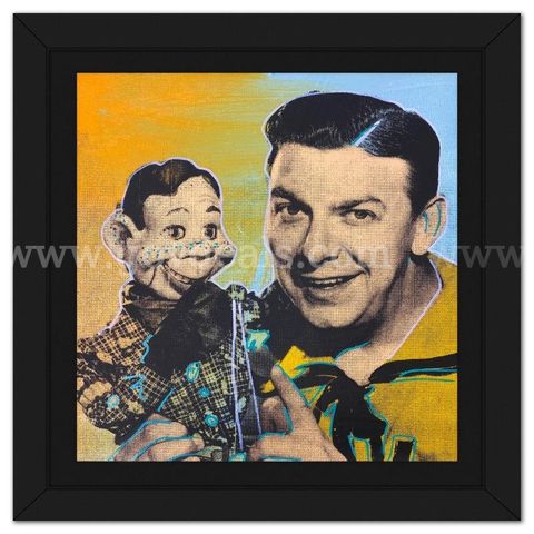 Steve Kaufman (1960-2010), "Howdy Doody" Limited Edition Fine Art