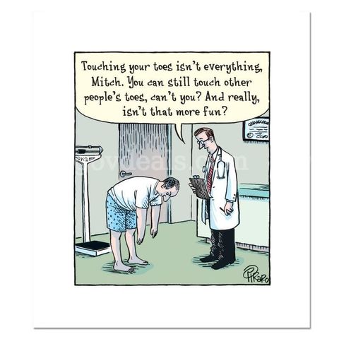 Bizarro, "Doctor Toes" Limited Edition Fine Art