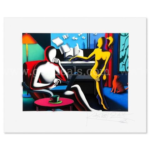 Mark Kostabi, "The Keys to Success" Limited Edition Fine Art