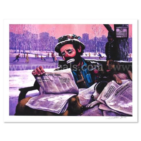 Barry Leighton-Jones (1932-2011), "Frozen Assets" Limited Edition Fine Art