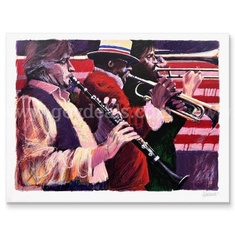 Aldo Luongo, "Dixieland" Limited Edition Fine Art