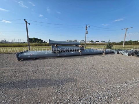 Structural Steel, Poles, Pipe, Beams, Channels & Swim Arms, 1 Lot