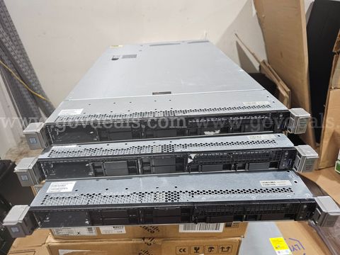 3 HPE ProLiant DL360 Gen9 Server – Dual Xeon E5-2683 v4 – 320GB RAM – 10Gb SFP+