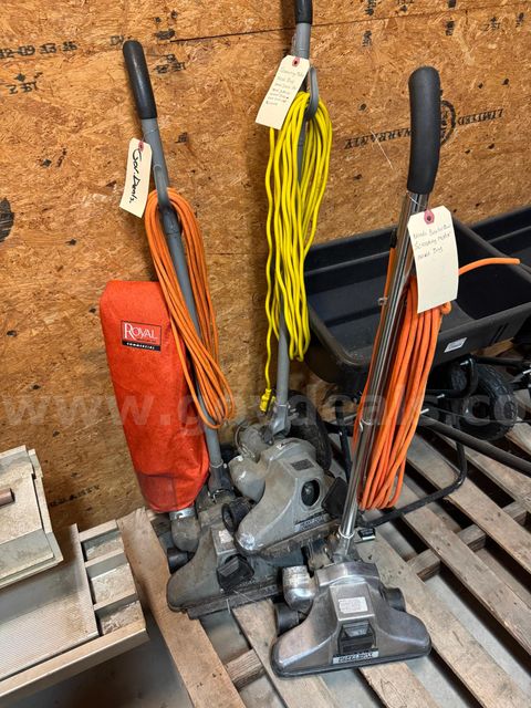 Lot of (3) Royal Vacuum Cleaners