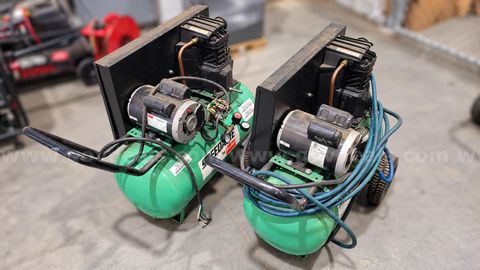 20 Gallon Portable Air Compressors by Dayton Speedaire (x2)