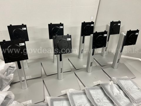 Lot of 15 Dell AIO and Monitor Stands Very Lightly Used. 9 Dell OptiPlex 7410 7420 AIO 27" Stand. 6 Dell Monitor P2425H