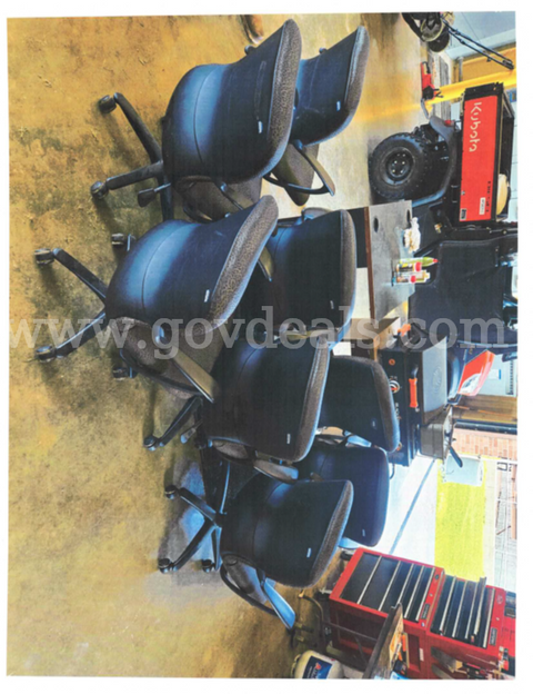 Office Desk Chairs - 9 In Total