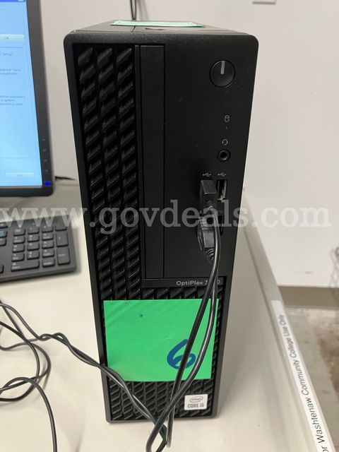 Dell OptiPlex 3080 SFF Desktop | Intel i5-10500 3.10GHz | 16GB RAM | No HDD/SSD/OS