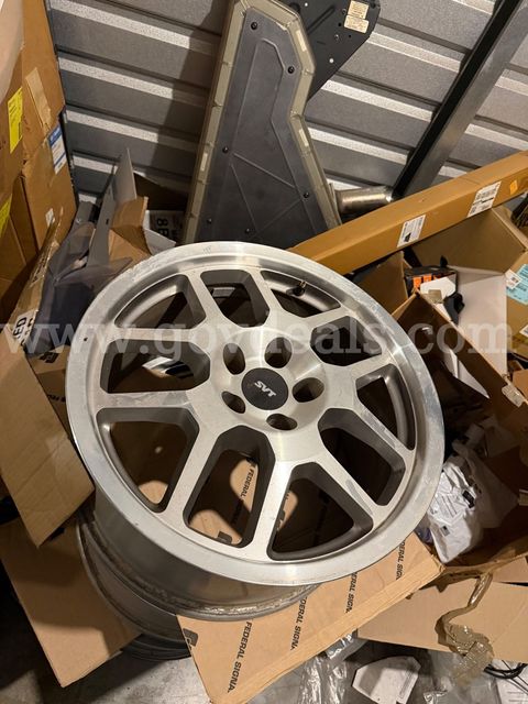 Lot Of 3 "Svt" Rims Lightly Used Removed From Shelby Ford Mustang