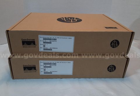 Lot of 2 - Cisco Unified IP Phone 7905G Business VoIP Telephone with Box