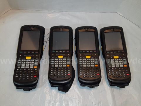 Lot of 4 - Motorola MC9590 Mobile Computer Barcode Scanner MC9590-KB0DAB00100