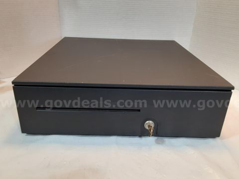 Heavy Duty Compact Electronic Cash Drawer for Point of Sale System With Key