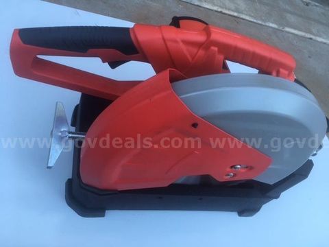 14in Blade, 2800W Cutting Machine, 0-45 Degrees Adjustable Angle Miter Saw