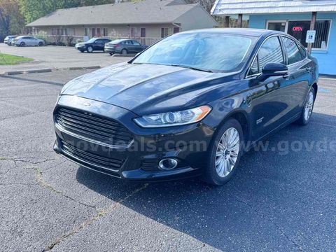 2014 Ford Fusion Energi, plug in, leather