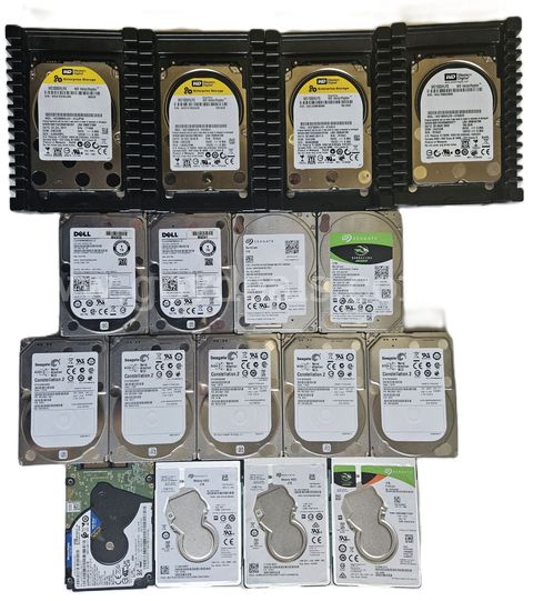 Not Working / Salvaged * Hard Drives - Mixed Brands: 5tb, 2tb, 1tb, 300gb, 150gb 2.5" Drives ( Shipping Only )