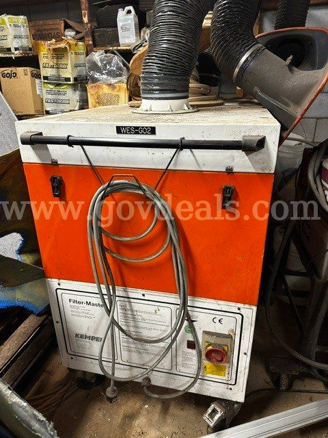 KEMPER Filter-Master mobile welding fume extraction/filter units