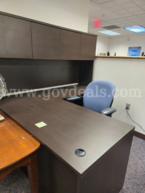 Office Desks, file cabinets, chairs, and miscellaneous tables