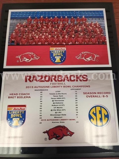 2015 Liberty Bowl Commemorative Plaque #2