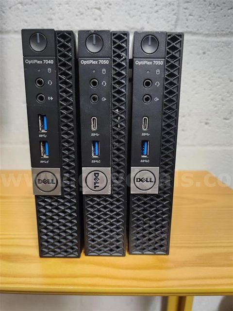Lot of 3 Dell Opti-plex (7040,7050,7050)